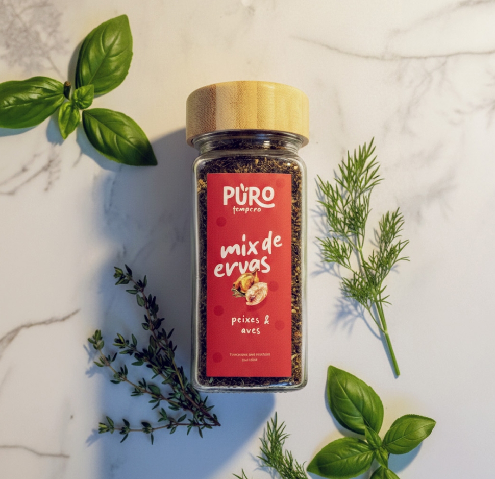 Mix de Ervas para Peixes e Aves