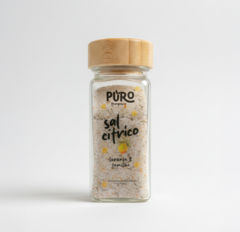Sal Cítrico de Laranja e Tomilho