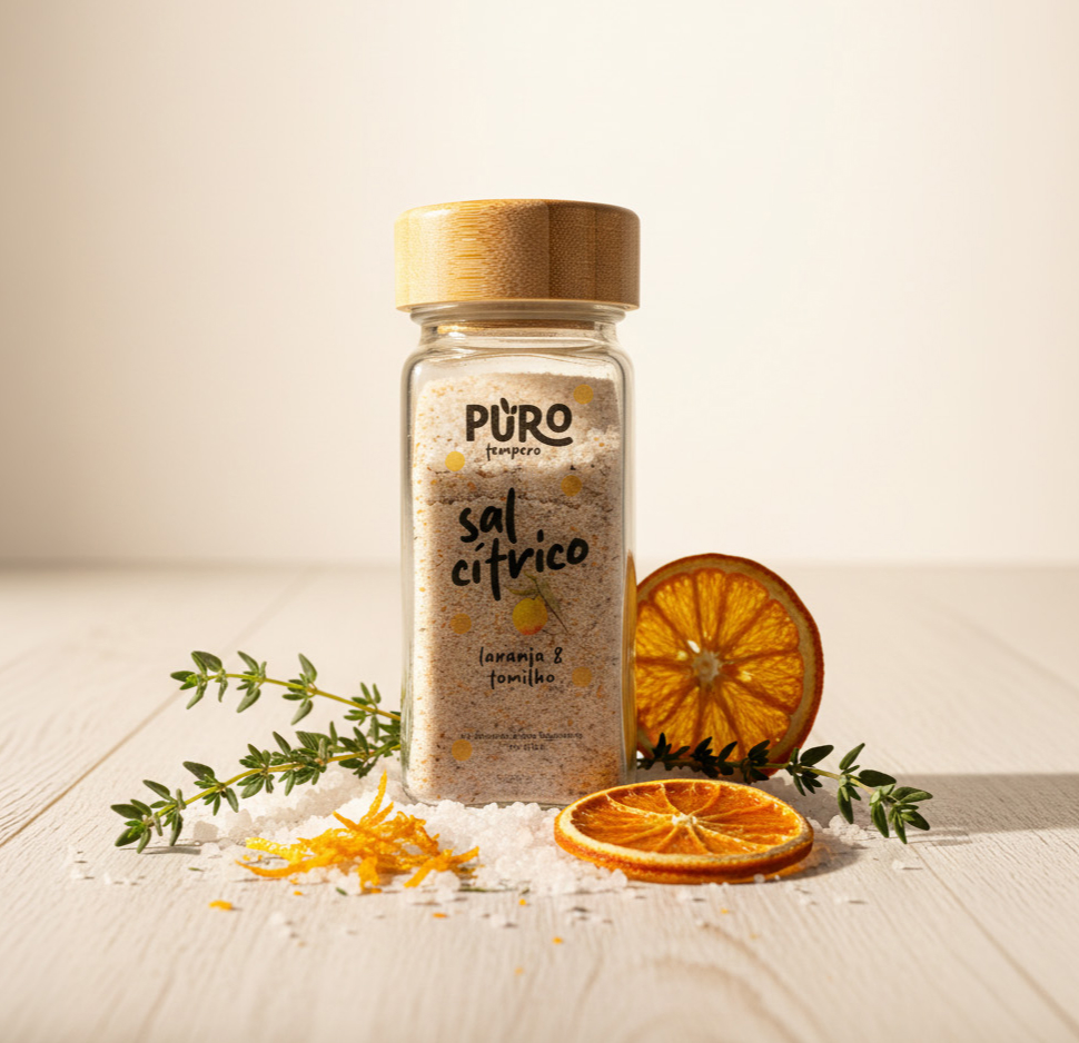 Sal Cítrico de Laranja e Tomilho
